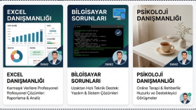 Excel ve bilgisayar üzerinde sizlere yardımcı olabilirim