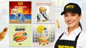 Northern Fried Chicken (NFC) - Sosyal Medya Tasarımları
