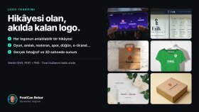 markanız için hikâyesi olan özgün logo tasarlarım