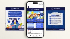 UES Bursa I Dil Eğitimi Sosyal Medya Post Tasarımları