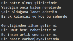 Şarkı Sözü Yazarlığı
