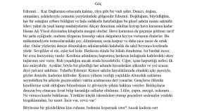 "Göç" Başlıklı Edremit Hakkında Yazı