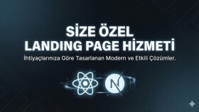 sizin tasarımlarınızı Next.js ile koda dökerim