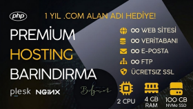 premium hosting hizmeti sağlarım