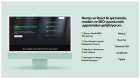 profesyonel şekilde React.js - Next.js ile web site kodlarım