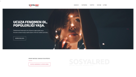 Sosyal Red - Web Tasarımı