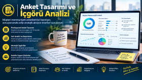 anket hazırlar, sonuçları analiz ederim