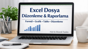 Excel tablolarınızı düzenler ve raporlarım