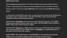 BMW Kısa Tarihi