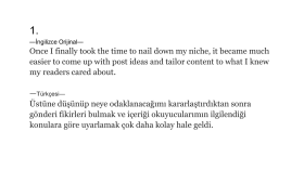 Ingilizce Türkçe kaliteli güvenilir çeviri