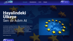 Vize Merkezi İçin Web Sitesi Tasarımı
