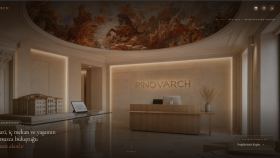 RinovARCH — Lüks Mimarlık Stüdyosu Web Sitesi