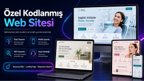 özel kodlanmış web sitesi tasarlarım