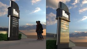 Pylon totem tabela tasarımları