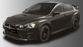 Mitsubishi Evolution X İllüstrasyon
