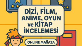 sizin için dizi, kitap, film vb. yorum inceleme yapabilirim