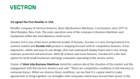 Vectron ~ Newsletter