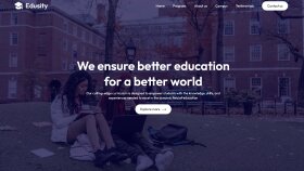 Edusity Education Websitesi