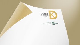 DemirDeri grubu Demir Konsept Logo