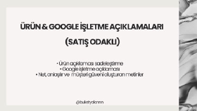 Instagram, WhatsApp ve Reklam Odaklı Satış Metinleri
