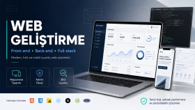 firmanız için profesyonel ve özel web sitesi geliştiririm