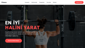 Fitness Web sitesi 