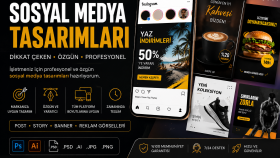 işletmeniz için profesyonel sosyal medya tasarımları yaparım