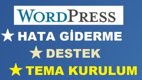 WordPress Hata Giderme - Destek