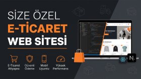 sizin için özel e-ticaret sitesi yapabilirim