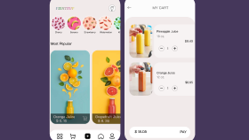 Fruiteup app tasarımı