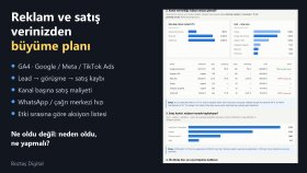Eğitim Firması - Büyüme ve Veri Analizi Raporu (Örnek)