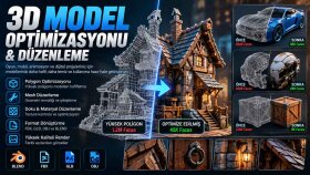 3D modellerinizi optimize ederim