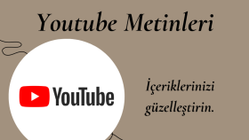 youtube içerikleriniz için metin yazabilirim