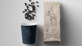 F''lover'' Coffee İsimli Logo Çalışmam