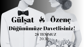 kişiye özel hoş tasarımlı davetiyeler hazırlıyorum