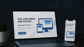 işine özel, modern web siteni sıfırdan kodlarım