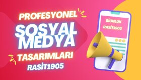 sosyal medyanız için en iyi postları tasarlayabilirim