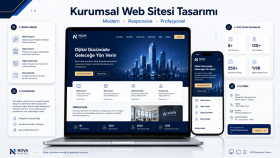 Kurumsal Web Sitesi Tasarım Çalışması