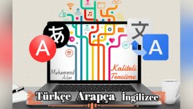 Türkçe-Arapça-İngilizce profesyonel çevirisini yaparım