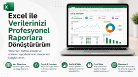 profesyonel Excel raporları ve analizleri hazırlarım