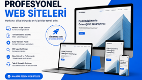 size özel, anahtar teslim ve profesyonel web sitesi yaparım