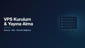 VPS sunucunuzu kurar, sitenizi yayına alırım