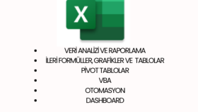 Excel üzerinde her sorununuzu çözüyorum