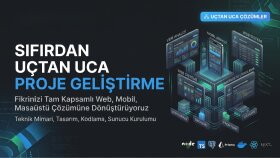 sıfırdan web, mobil ve masaüstü proje geliştirebilirim
