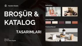akılda kalıcı ve özgün broşür tasarımları yaparım