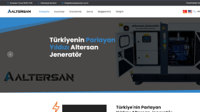 Altersan Jen. site tasarım ve kodlaması