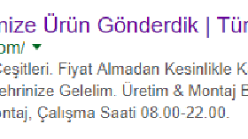 İş örneğim