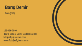 Kartvizit tasarımı