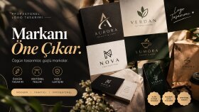 markanız için modern ve özgün logo tasarımı yapabilirim