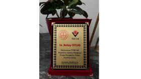 Aldığım Plaket